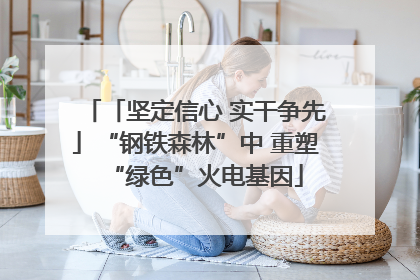 「坚定信心 实干争先」“钢铁森林”中 重塑“绿色”火电基因