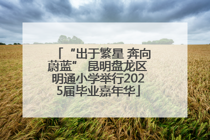 “出于繁星 奔向蔚蓝” 昆明盘龙区明通小学举行2025届毕业嘉年华