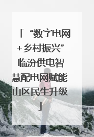“数字电网+乡村振兴” 临汾供电智慧配电网赋能山区民生升级