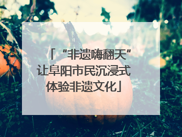 “非遗嗨翻天”让阜阳市民沉浸式体验非遗文化