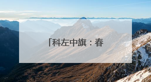 科左中旗：春播正当时 沃野绘“丰”景