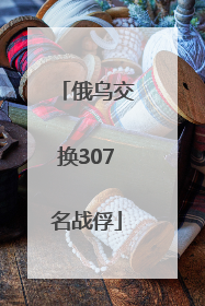 俄乌交换307名战俘