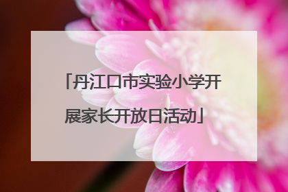 丹江口市实验小学开展家长开放日活动