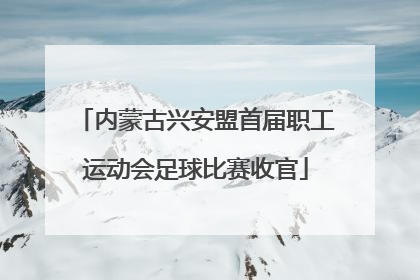 内蒙古兴安盟首届职工运动会足球比赛收官