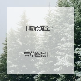 坡岭流金：萱草图景