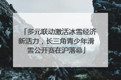 多元联动激活冰雪经济新活力，长三角青少年滑雪公开赛在沪落幕