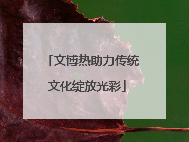 文博热助力传统文化绽放光彩
