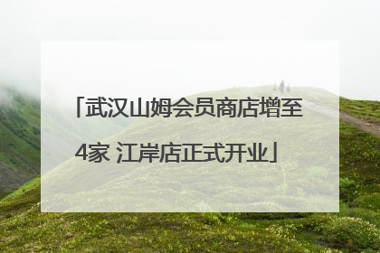 武汉山姆会员商店增至4家 江岸店正式开业