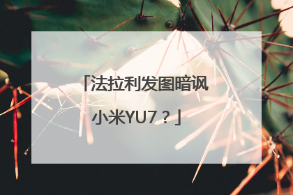 法拉利发图暗讽小米YU7？