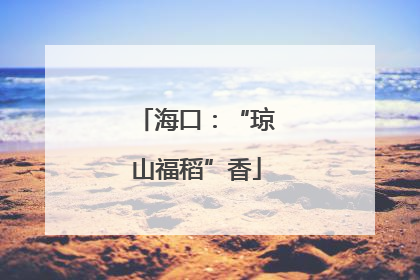 海口：“琼山福稻”香