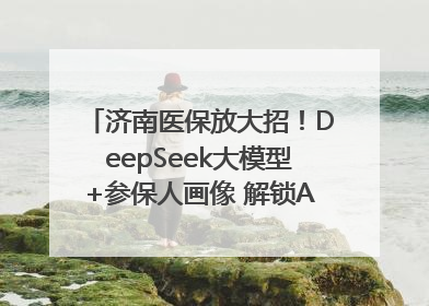 济南医保放大招！DeepSeek大模型+参保人画像 解锁AI医保管家新体验