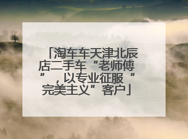 淘车车天津北辰店二手车“老师傅”，以专业征服“完美主义”客户