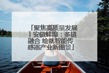 聚焦高质量发展丨安徽蚌埠：多链融合 绘就智能传感器产业新图景