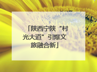 陕西宁陕“村光大道”引爆文旅融合新