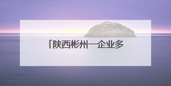 陕西彬州一企业多年缺水至停产并被要求产值虚报？知情人士表示属实