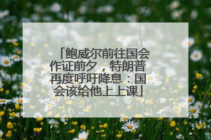 鲍威尔前往国会作证前夕，特朗普再度呼吁降息：国会该给他上上课
