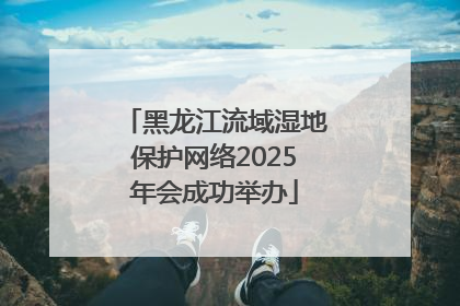 黑龙江流域湿地保护网络2025年会成功举办