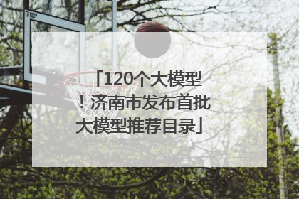 120个大模型！济南市发布首批大模型推荐目录