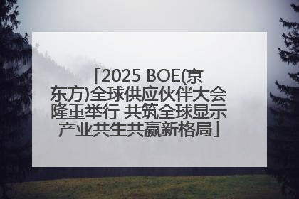 2025 BOE(京东方)全球供应伙伴大会隆重举行 共筑全球显示产业共生共赢新格局